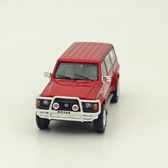 1:64 Shadow Pro Nissan Patrol Y60 LHD Burgundy Diecast-for Car Model Collectors