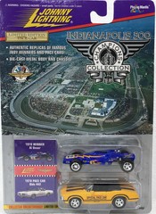 JOHNNY LIGHTNING ~ 1970 INDIANAPOLIS 500 OLDS 442 PACE CAR & AL UNSER WINNER CAR