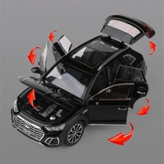 1:24 AUDI Q5 SUV Alloy Car Model Diecast & Toy Vehicle Metal Childrens Gift Kids