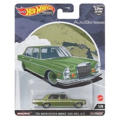 Hot Wheels 1:64 Car Culture ’72 Mercedes Benz 280 SEL 4.5 HCK18 Auto Strasse