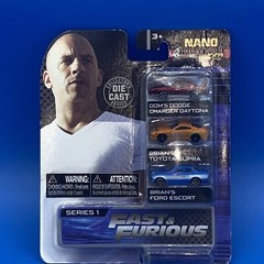 NEW Jada 31124 Fast & Furious 3-Pack Hollywood Rides Die-Cast Vehicles Wave 3