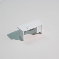 1/64 Scale Diorama Sofa Model Garage Furniture Workshop Scene Model Accessories