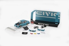 BMC 1/64 Honda CIvic EF2 Blue LHD Diecast Car Model Toy Collection Gift NIB