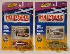 CARS : DRAGNET 1967 FORD FAIRLANE 500 & STARSKY & HUTCH FORD TORINO MODEL SET