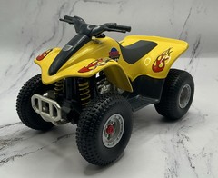 BEACH EXPLORER HEAVY GUAGE DIE-CAST ATV YELLOW BY SUNNYSIDE LTD