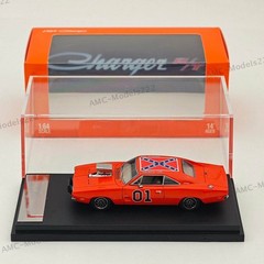1:64 Mini Forge 1969 Dodge Charger R/T General Lee Red Diecast Metal Car Limited
