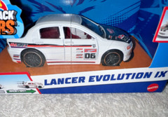 HOT WHEELS PULL-BACK SPEEDERS LANCER EVOLUTION IX **NEW**