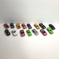 cars light weight plastic lot of 15 sports cars boys gift stocking stuffer