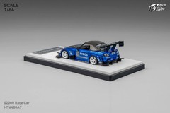MT 1/64 HONDA S2000 Race w/Interior/Engine/Parts Die Cast Model Car -BLUE-