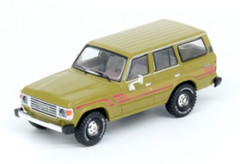 1/64 Die Cast TOYOTA LAND CRUISER FJ60 Model Truck – GREEN –