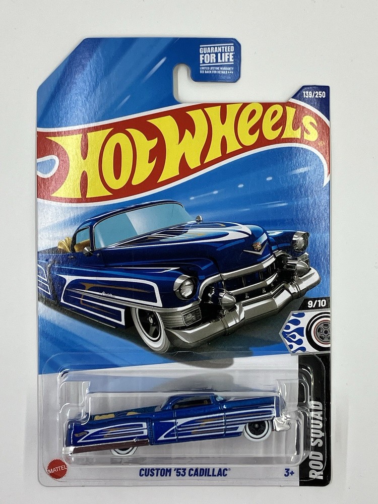 Hot Wheels – 2025 Rod Squad 9/10 Custom ’53 Cadillac #139/250