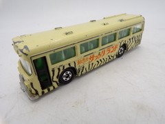 80’s Nishiki Japan 1/100 Diecast Hino RE-120 Commuter Bus Zebra Print Yonezawa