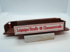 UNKNOWN MFG, POSSIBLY UPPER DECK OF BUS? “LEIPZIGER” PLASTIC,VERYGOOD COND,NOBOX