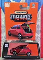 ’25 MATCHBOX 2021 FIAT 500E 1:64 SCALE MOVING PARTS SERIES USA STOCK!!!