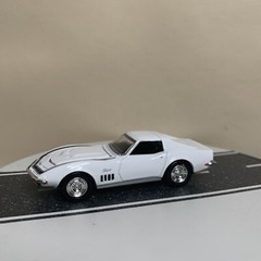2002 Racing Champions 50 Years 1969 Chevrolet Corvette L-88 Stingray White NM