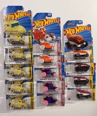 Hot Wheels Foodie Car Lot Roller Toaster Sushi Tuner Dessert Drifter 14x