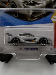 Hot Wheels Toyota GR Supra 2020 Then and Now 1:64 Diecast Car Silver Black