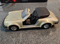 Porsche 356 B Targa Toy Car Made in Macau 4.5 inches