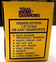 1994 Racing Champions Mac Tools #28 Ernie Irvan Transporter Semi Truck 1:87