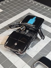 Franklin Mint 1967 Chevy Corvette Sting Ray L-88 1:24 Scale Diecast Car B11UL65
