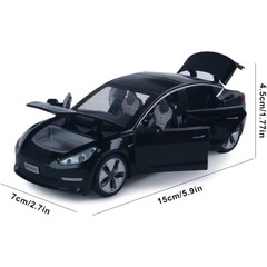 1:32 Scale Toy Model 3 Alloy Car Model Diecast Toy Vehicle for Collection Gift