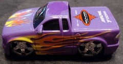 2003 Hot Wheels Hot Tunerz 2002 Chevrolet S-10 Purple 1:55 Scale S10 Chevy Truck