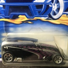Vintage 2000 Hot Wheels Phaeton #164 Virtual Collection Cars Black 1:64