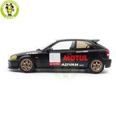 1/18 MOTORHELIX Honda CIVIC Type R EK9 Spoon Champion Ship Diecast Model Car