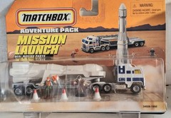 Ventage Matchbox Adventure Pack Mission Launch, Truck Tralier, Rocket and Safety