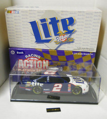 Action 1:24 Rusty Wallace #2 Miller Lite 1998 Ford Taurus Acrylic Display Case