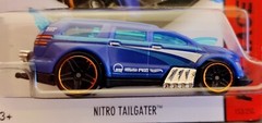 Hot Wheels 2015 #153 HW Race Nitro Tailgater Blue First Edition 1:64 CFG77