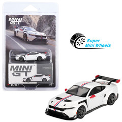 Mini GT 1:64 Ford Mustang GTD Spirit of America – White #1097
