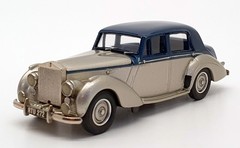 Western Models 1/43 Scale WMS57TT – 1953 Rolls Royce Silver Dawn – Blue/Silver