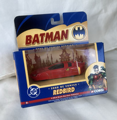Corgi Batman Redbird RBDV1 2000 1:43 Red Diecast Car Model Unopened Box
