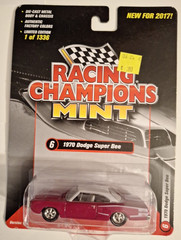 Racing Champions Mint #6 1970 Dodge Super Bee Pink 2017 MOC ( 1 of 1336)