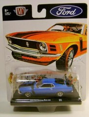 1970 ’70 FORD MUSTANG BOSS 302 BLUE R85 AUTO DRIVERS M2 MACHINES DIECAST 2022