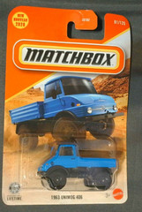 Matchbox 1963 Unimog 406 blue 81/125 Power Grab 2026