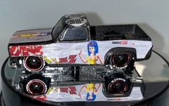 Hot wheels ‘83 Chevy Silverado Dragon Ball Z It’s A Custom Real Riders,NEW DECAL