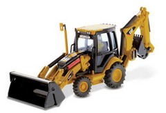 DM 1/50 Scale Caterpillar Cat 420E IT Backhoe Loader Diecast Model Toy 85143