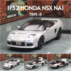 1:32 Honda Acura NSX NA1 Diecast Toy Car Pull Back Sound Light Model Gift