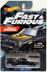 2019 Hot Wheels Fast & Furious #1 Buick Grand National