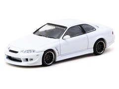 TOYOTA VERTEX SOARER JZZ30 RHD WHITE 1/64 DIECAST BY TARMAC WORKS T64G-080-WH