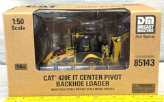 DIECAST MASTERS Caterpillar 420E IT Center Pivot Backhoe Loader 1:50 DM85143
