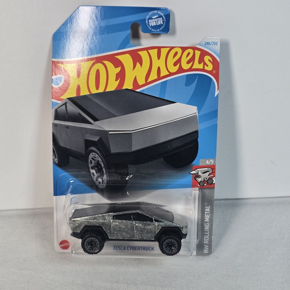 2021 Hot Wheels HW Rolling Metal 4/5 Tesla Cybertruck