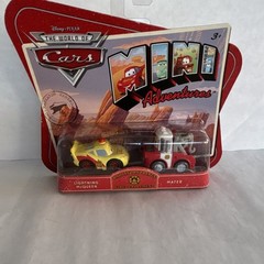 Mattel Disney Pixar Cars Mini Adventures Diecast Set Lightning McQueen & Mater