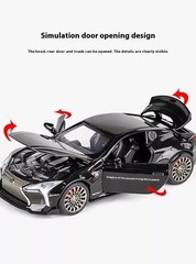 1:32 Lexus LC500 Alloy Diecast Model Car – Sports Racing Car Collector Display
