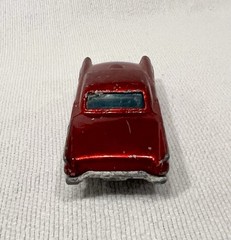 1980’s Hot Wheels Real Riders ’57 T-Bird Dark Red w/ White Rims Ford Thunderbird