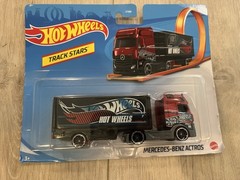 New Hot Wheels Track Stars Haulers Mercedes-Benz Actros Mattel