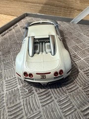 Minichamps Top Gear Bugatti Veyron 1:43 Silver/Blue Limited Edition