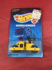 Hot Wheels Workhorses Road Roller 1988 Mattel Die Cast NEW